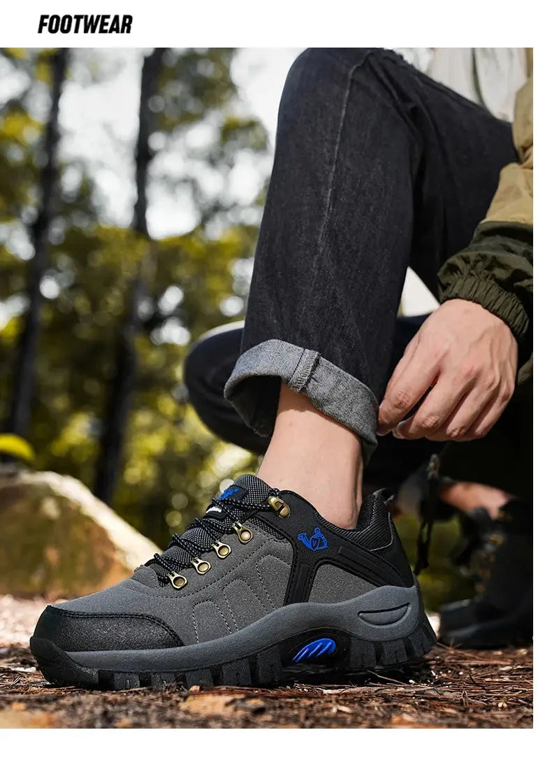 Mens & Women Classical Hiking Boots Summer Winter Outdoor Non Slip Fashion Sneakers Ankle Boot Boys Rubber Climbing Shoes Autumn NovaCart
