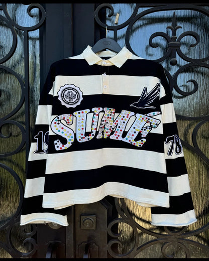 Womens Y2k Grunge Shirts Baggy Rhinestone Crew Neck Short Sleeves Harajuku Vintage Girls Clothes Hip Hop Graphic Print T Shirts NovaCart