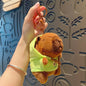 Cute Capybara Plush Toy Hoodie with Wings Simulation Doll Small Size Stuffed Animals Anime Fluffty Toy Birthday Party NovaCart