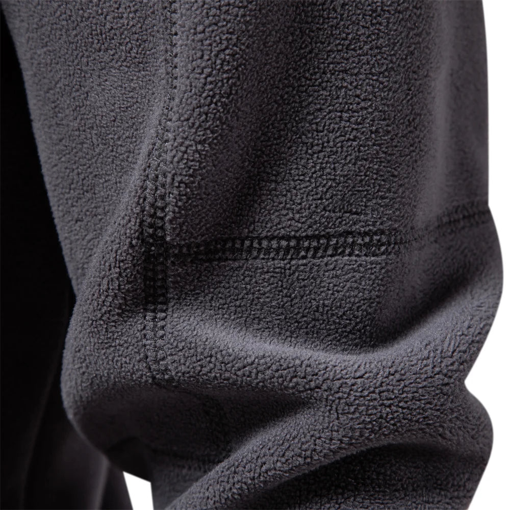 AIOPESON Brand Quality Thicken Warm Fleece Jacket for Men Zipper Neck Pullover Men's Sweatshirt Soft Shell Mens Jacket NovaCart