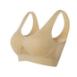 Sport Bra Top Breathable Brassieres Removable pad Sports bras Woman Running Gym Clothing Wireless Underwear For Women Yoga Bra Pi-Mart