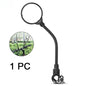 1/2PCS Bicycle Rearview Mirror 360 Degree Adjustable Rotatable Universal Cycling Handlebar Rear View Mirrors for MTB Road Bike Pi-Mart