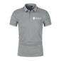 Men's premium summer polo shirt, quick drying, breathable, casual, business fashion, sports, short sleeved, men's clothing NovaCart