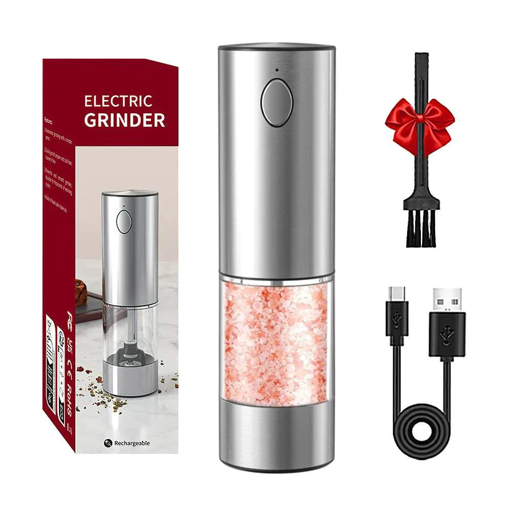 Rechargeable Electric Pepper Grinder – Adjustable Spice Mill SmartPursue™