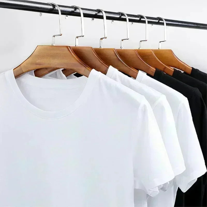 High Street Retro and Interesting Printed Loose and Comfortable Pure Cotton Short-sleeved T-shirt for Both Men and Women NovaCart