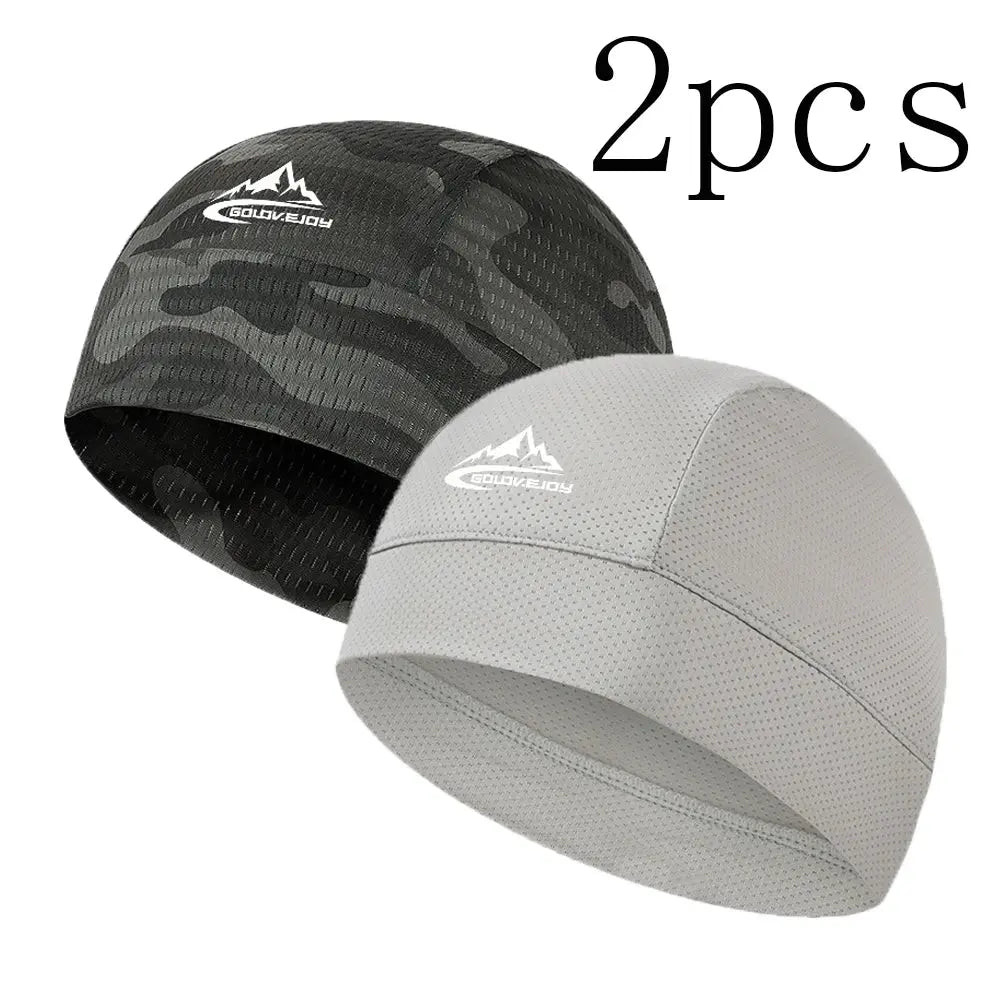 Cooling Skull Cap Helmet Lining Breathable Sweat Wicking Cycling Sports Running Hat Comfortable Outdoor Hiking Cap Quick Dry Cap NovaCart
