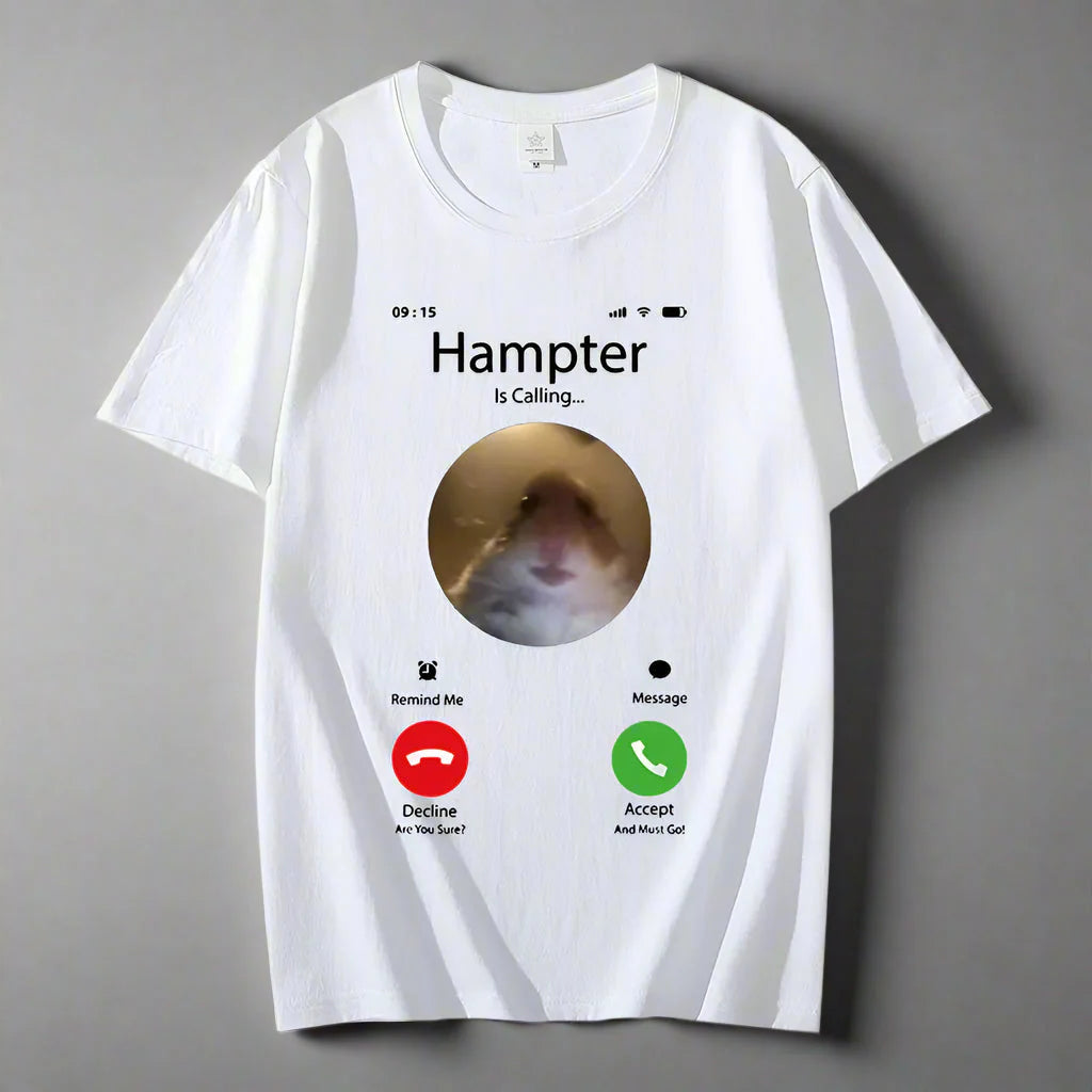 Dank Meme Hamster Staring T-Shirt FitiqueFit