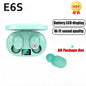 E6S Wireless Bluetooth Earphones TWS Bluetooth Headset Wireless Earbuds Noise Cancelling Earphones with Microphone Headphones NovaCart