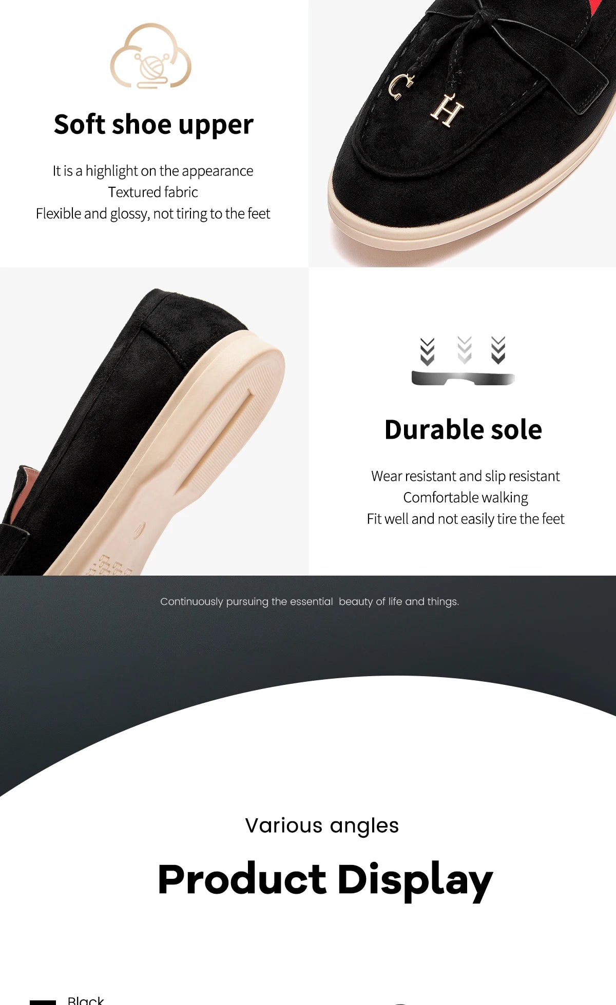 Women's Loafers Luxury Brand Design Breathable and Cool Slip On Shoes Autumn Casual Shoes Business Women NovaCart