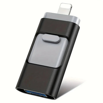 High-Speed Flash Drive for iPhone & Type-C & Android & PC, USB 3.0 External Drive, Memory Stick Photo Stick Thumb Drive PenDrive Pi-Mart