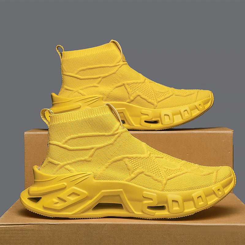 Men's Outdoor Sports Shoes - High-Top Sports Shoes Are Novel and Fashionable, Non-Slip and Durable, Suitable for All Seasons, NovaCart