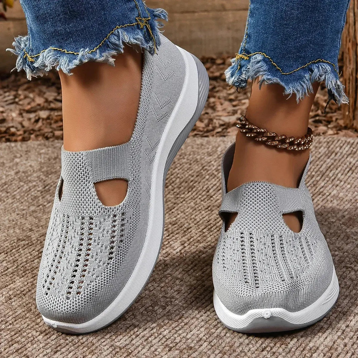 Women's Casual Shoes Breathable Comfortable Orthopedic Shoes Non Slip Sneakers For Spring And Summer New Arrival Women Mesh NovaCart