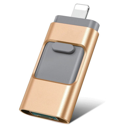 High-Speed Flash Drive for iPhone & Type-C & Android & PC, USB 3.0 External Drive, Memory Stick Photo Stick Thumb Drive PenDrive Pi-Mart