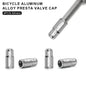 2/4/10Pcs Bicycle Tire Valve Cap Dustproof Lightweight Aluminum Alloy MTB Road Bike Tube Tyre Gas Nozzle Cover For FV Presta Pi-Mart