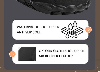 Snow Boots Men Winter Shoes Barefoot Ankle Boots 36-46 Couple Snow Shoes Outdoor Hiking Shoes Fur Warm Plush Boots NovaCart