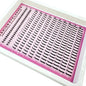 16Rows Bottom Lashes(6-7mm) and Spikes(15-21mm) Mix DIY Eyelash Extension Wispy Individual Lash Spikes Clusters DIY Lashes Tools NovaCart