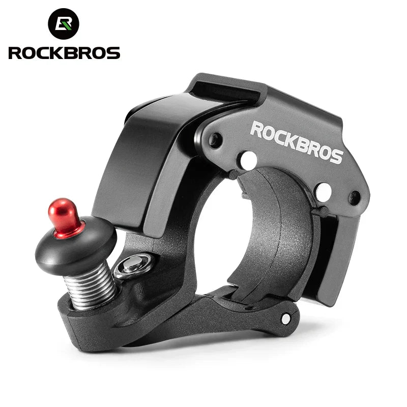 ROCKBROS Bicycle Bell Aluminum Alloy Horn Small Volume Portable Sound Alarm For Safety MTB Road Bike Ring Bicycle Accessories Pi-Mart
