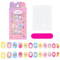 24Pcs/box Kids nails for Girl Cartoon Pattern False Nail Cute Child Fake Nails Tips Kawaii Acrylic Artificial Press on Nail+Tool NovaCart