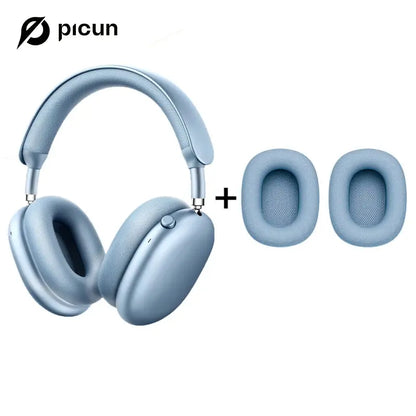 Picun F8MAX ANC Wireless Headphone 59dB Hybrid Active Noise Canceling Spatial Audio Earphone Bluetooth 6.0 Over Ear Headset 180H NovaCart