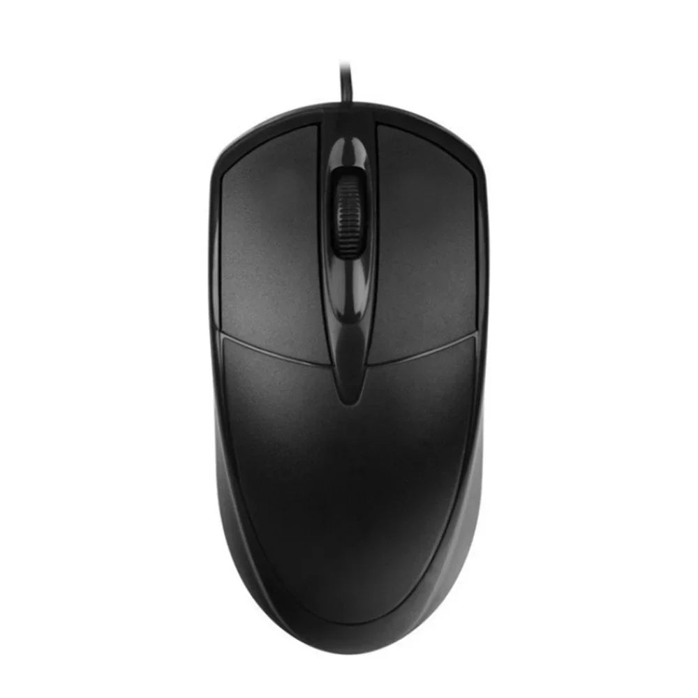 Optical USB Wired Computer Mouse for Gamers PC Laptop Office Home Versatile Use Mice with Ergonomic Design for Comfort Pi-Mart