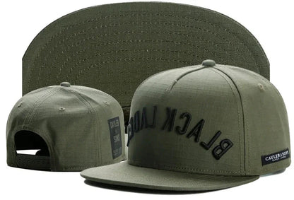 Skull Hand Snapback Hat – Flat Bill Adjustable Baseball Cap FitiqueFit