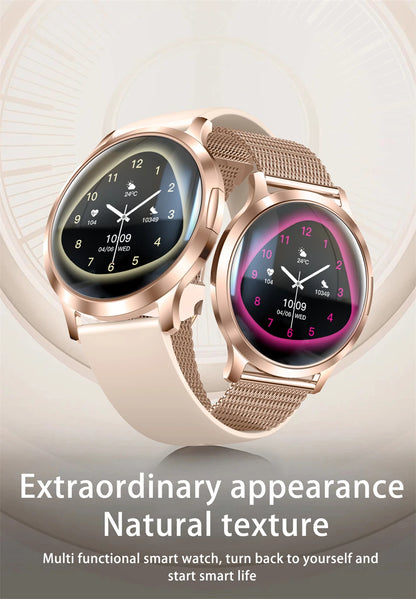 LIGE Women Smart Watch 2026 Ultra-thin AMOLED Screen Sport Fitness Bracelet Custom Watch Face Bluetooth Call Luxury Smartwatch NovaCart