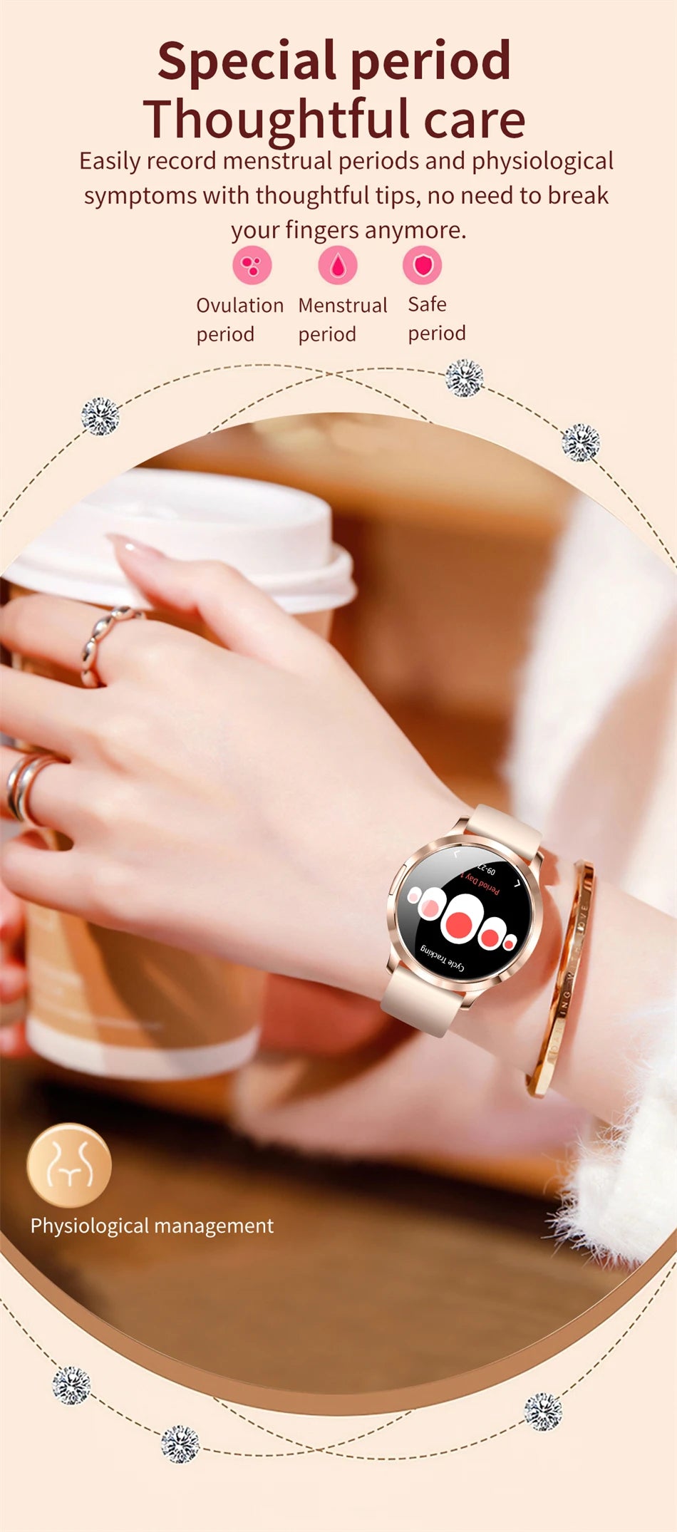 LIGE Women Smart Watch 2026 Ultra-thin AMOLED Screen Sport Fitness Bracelet Custom Watch Face Bluetooth Call Luxury Smartwatch NovaCart
