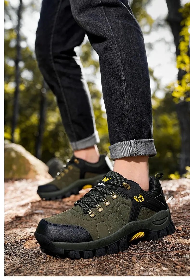 Mens & Women Classical Hiking Boots Summer Winter Outdoor Non Slip Fashion Sneakers Ankle Boot Boys Rubber Climbing Shoes Autumn NovaCart