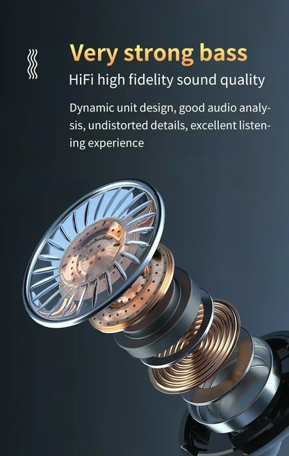 M10 Wireless Headphone Bluetooth Earphones Waterproof Earpieces Sport Earbuds For Huawei Iphone OPPO Xiaomi TWS Music Headset NovaCart