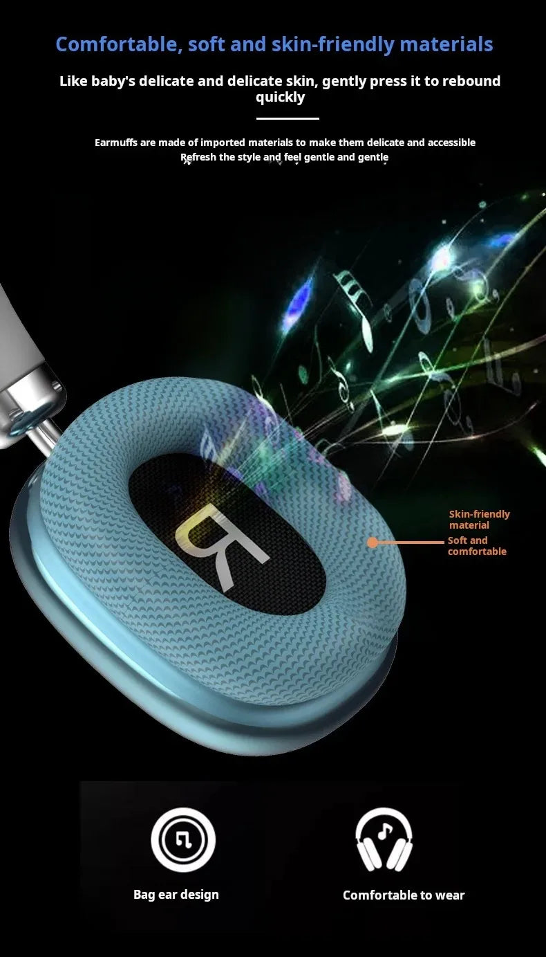 P959 Air Max Wireless Bluetooth Earphones Noise Cancelling Microphone In Ear Sports Gaming Earphones Suitable For IOS Headsets NovaCart