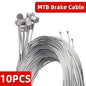 1/5/10PCS 2M MTB Bicycle Brake Line Bicycle Speed Line Fixed Gear Shifter Gear Brake Cable Set Core Inner Wire for MTB Road Bike Pi-Mart