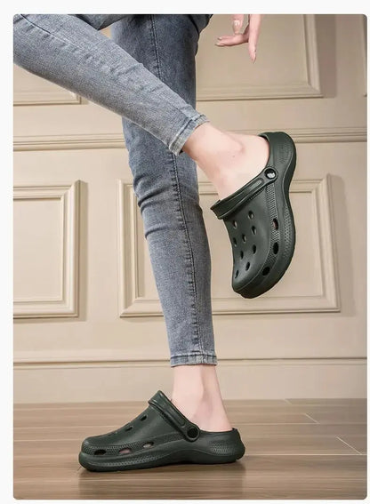 Summer Men Clogs Sandals Men's and Women's Leisure Slippers Beach Slides Home Garden Shoes Outdoor Sandals Plus Size 46 47 48 NovaCart