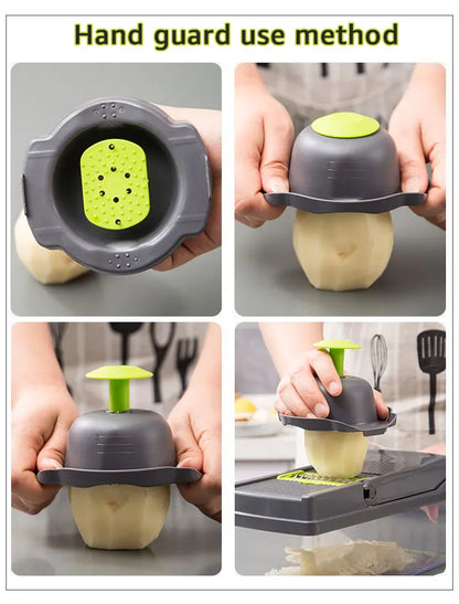 Vegetable Chopper Multifunctional Grater Cutter Kitchen Accessories Manual Fruit Slicer Potatos Shredders Cheese Onions Slicers NovaCart