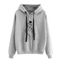 Autumn Fleece Hoodie Solid Color Finger Heart Hooded Korean Fashion Sweatshirts Long Sleeve Top Drawstring Pockets Loose Hoodies NovaCart
