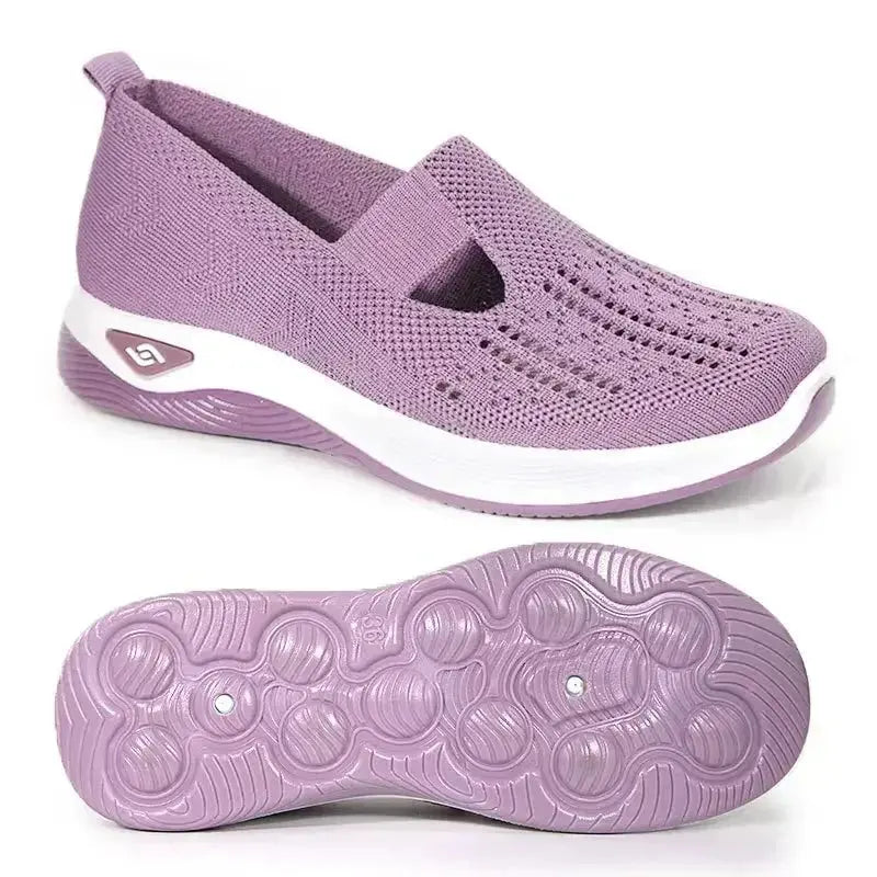Women's Casual Shoes Breathable Comfortable Orthopedic Shoes Non Slip Sneakers For Spring And Summer New Arrival Women Mesh NovaCart