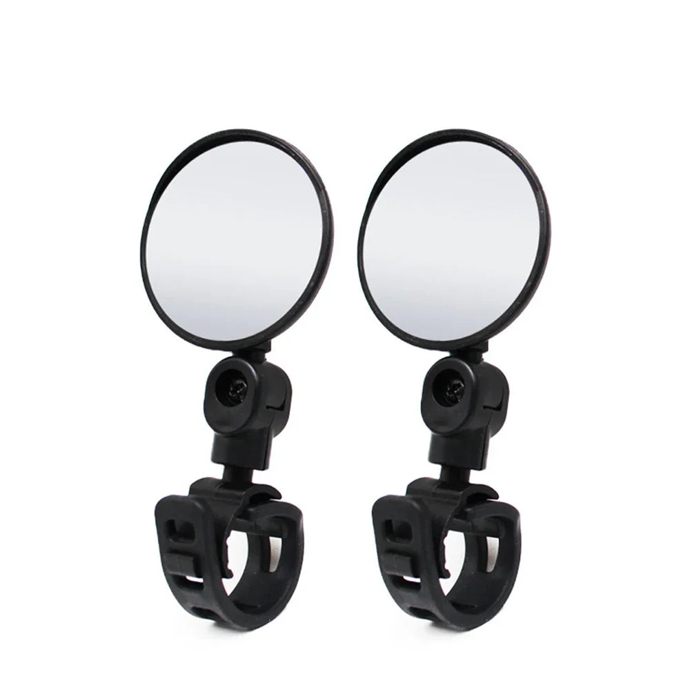 1/2PCS Bicycle Rearview Mirror 360 Degree Adjustable Rotatable Universal Cycling Handlebar Rear View Mirrors for MTB Road Bike Pi-Mart