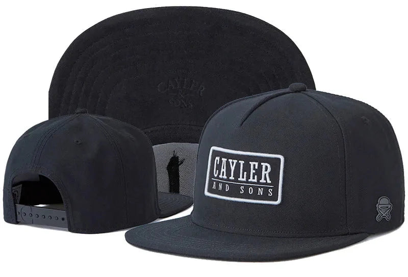 Classic Snapback Hat – Flat Bill Adjustable Baseball Cap FitiqueFit