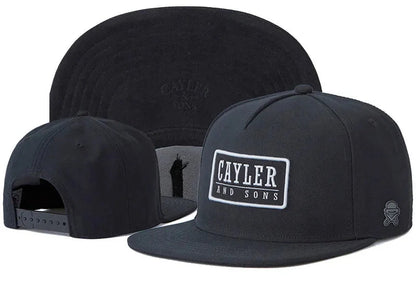 Classic Snapback Hat – Flat Bill Adjustable Baseball Cap FitiqueFit