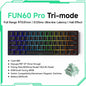 Akko MonsGeek FUN60 Mechanical Keyboard Magnetic Switch 60% Gaming Keyboards Rapid Trigger 0.01mm 8K ARGB HE/TMR Custom Keyboard Pi-Mart