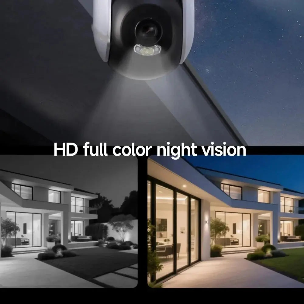 New Xiaomi Outdoor Camera 4 Dual Lens 5MP 3K HD Dual View Monitoring Panoramic Closeup Tracking IP66 Weatherproof AntiTheft - CN NovaCart