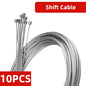1/5/10PCS 2M MTB Bicycle Brake Line Bicycle Speed Line Fixed Gear Shifter Gear Brake Cable Set Core Inner Wire for MTB Road Bike Pi-Mart