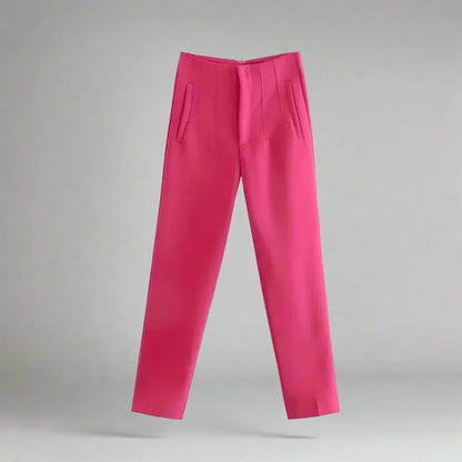 Women’s High Waist Slim Trousers FitiqueFit
