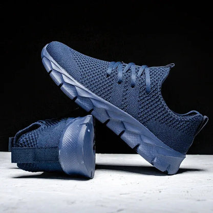 Men's casual sports shoes breathable summer light Soft sole comfort outdoor running shoes fashion student mesh plus size sneaker NovaCart