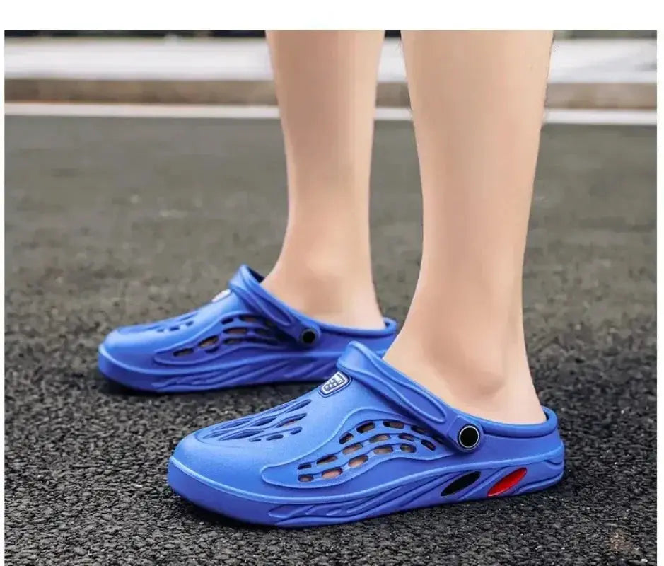 Outdoor Sandals for Men and Women Summer Clogs EVA Slippers Plus Size 47 48 49  Men Garden Shoes Beach Sandals Breathable Clogs NovaCart