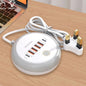 50W USB Charger Multi Ports Power Strip Socket Fast Charging Travel Charger For iPhone Samsung Xiaomi Quick Charge Phone Adapter Pi-Mart