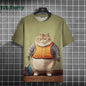 Cat Print shirts - Y2K Graphic T-Shirt FitiqueFit