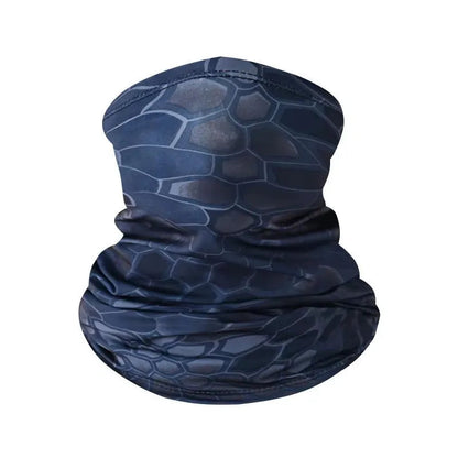 LOOGDEEL Sun Protection Bib Spring and Summer Motorcycle Neck Cover Sports Magic Bandana Riding Mask Full Face Outdoor Ice Silk Pi-Mart