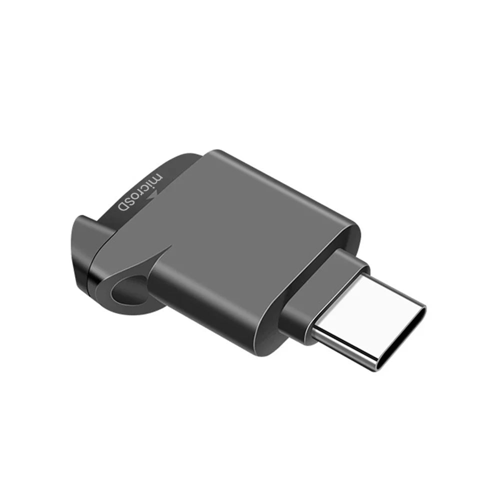 Type-C 2.0 Card Reader TF Mini Car Memory Card Reader For iPhone 17 16 15 USB C 2.0 CardReader to Micro TF Pi-Mart