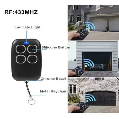 433Mhz Universal Duplicator Garage Remote Controller Command Clone Self-copying Automation Gate Fixed Code Pi-Mart