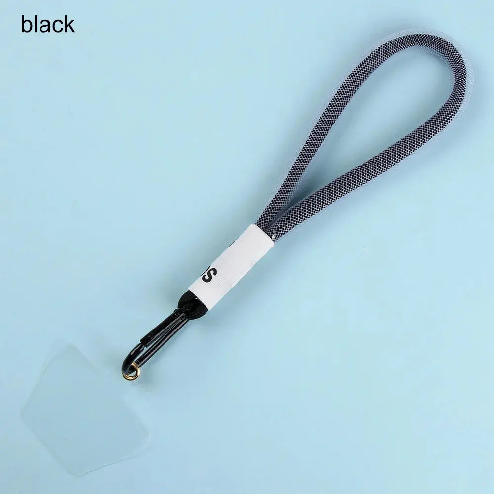 Portable Phone Lanyard Phone Hanging Rope Fashion Candy Color Phone Wrist Straps Nylon Anti-lost Rope Keychain Phone Accessories NovaCart